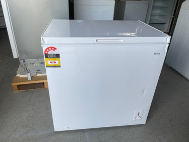 Factory second CHIQ 199 LITRE HYBRID CHEST FREEZER CCF199DW - Second Hand Appliances Geebung